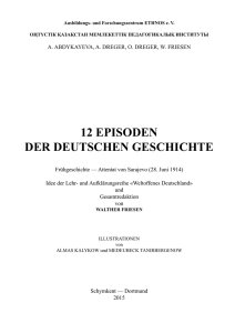 12 episoden der deutschen geschichte - Ausbildungs