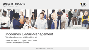 Modernes E-Mail-Management