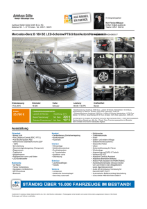 Mercedes-Benz B 180 BE LED-Scheinw/PTS/Urban/Autom/Navi