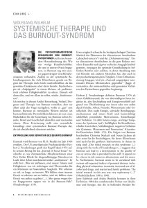 systemische therapie und das burnout-syndrom