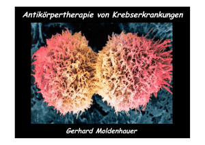 Antikoerpertherapie- Dr. Moldenhauer