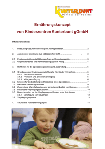 Ernaehrungskonzept - Kinderzentren Kunterbunt