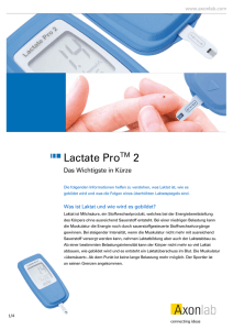 Lactate ProTM 2
