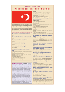 Astrologie in der Türkei