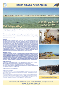 Wadi Lahami Village - Aqua Active Agency