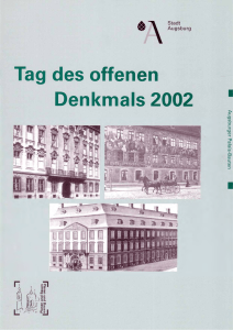 Tag des offenen Denkmals 2002 - Stadtplanungsportal der Stadt