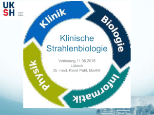 Strahlenbiologie