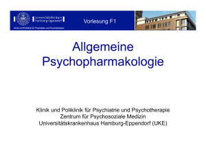 F1.Allgemeine Psychopharmakologie