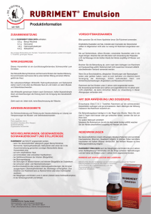 Produktinformation - Pharmonta Dr. Fischer GmbH