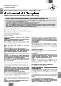 Ambroxol AL Tropfen