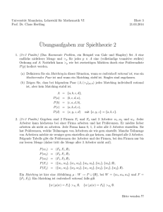 Blatt 3 - Lehrstuhl VI für Mathematik