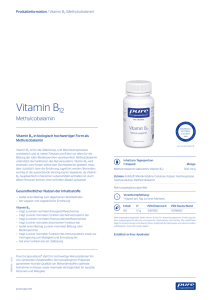 Pure Vitamin B12 Methylcobalamin