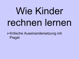 Rechenschwache Kinder – Hinweise für den Unterricht