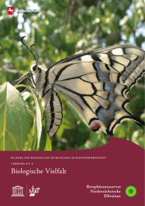 Biologische Vielfalt Themenblatt 4