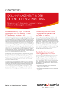 skill-management in der öffentlichen verwaltung