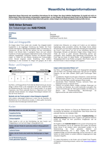 Key Investor Information Document