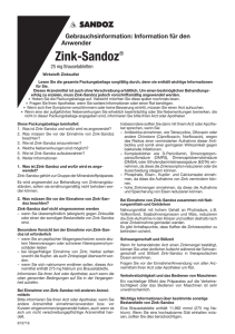 Zink-Sandoz®