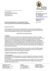 Prontomed GmbH z.Hd. Herrn Widl, Geschäftsführer Am Bahndamm