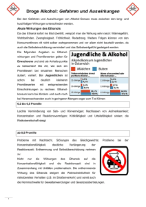 Droge Alkohol: Gefahren und Auswirkungen