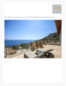 01-268 moderne Luxus Villa Mallorca Südwesten