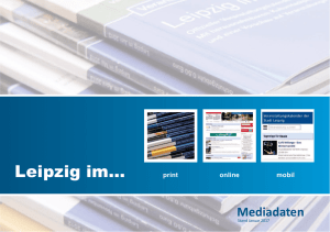 Mediadaten - Leipzig im