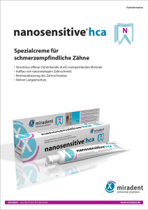 nanosensitive®hca