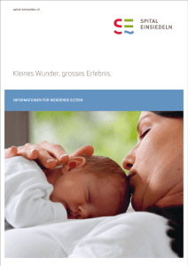 Kleines Wunder, grosses Erlebnis.