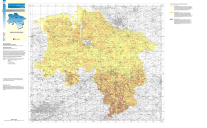 Hydrogeologische Übersichtskarte von Niedersachsen 1: 500 000