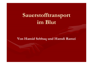 Sauerstofftransport im Blut (Hamid Sebbaq + Hamdi Ramzi)