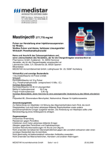 Mastinject 277778 mg-ml - MEDISTAR Arzneimittelvertrieb GmbH