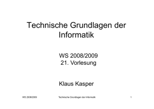 Technische Grundlagen der Informatik - fbi.h