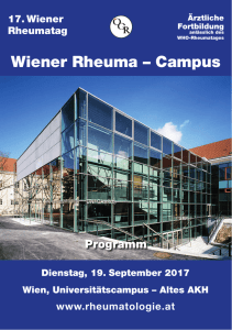 Wiener Rheuma – Campus