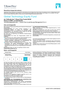 Key Investor Information