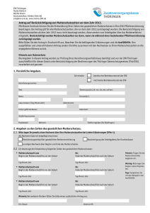Antrag auf Ber&uuml;cksichtigung von Mutterschutzzeiten