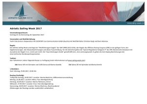 Ausschreibungs-PDF - Adriatic Sailing Week