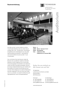 Auditorium - Technoseum