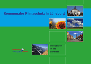 Kommunaler Klimaschutz in Lüneburg