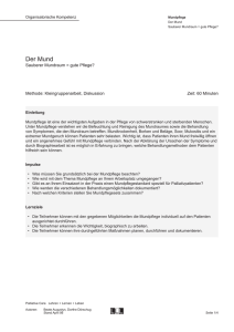 Mundpflege - organisatorische Kompetenz.indd