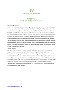 KW33/Titan Prof. Dr. Rüdiger Beckhaus