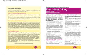 Eisen Verla ® 35 mg