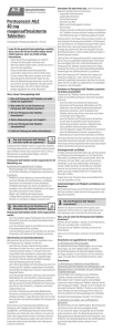 Pantoprazol AbZ 40 mg magensaftresistente Tabletten