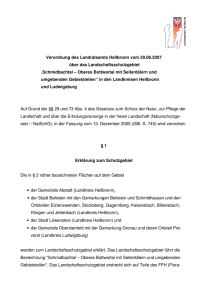 Verordnung des Landratsamts Heilbronn vom 29.06.2007