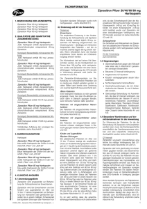 Ziprasidon Pfizer 20/40/60/80 mg Hartkapseln