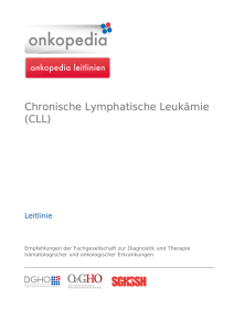 Chronische Lymphatische Leuk    mie (CLL)