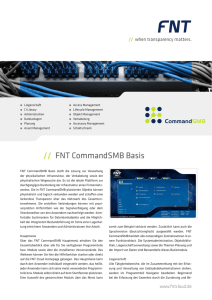 // FNT CommandSMB Basis