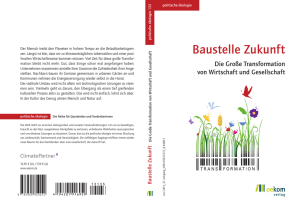 Baustelle Zukunft - Mercator Research Institute on Global Commons