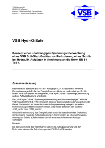 VSB Hydr-O-Safe