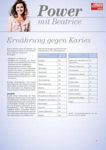 Ernährung gegen Karies - Schweizer Illustrierte
