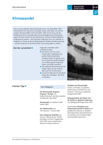 Klimawandel - Regierung von Mittelfranken