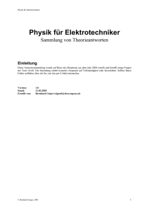 Physik-Antworten